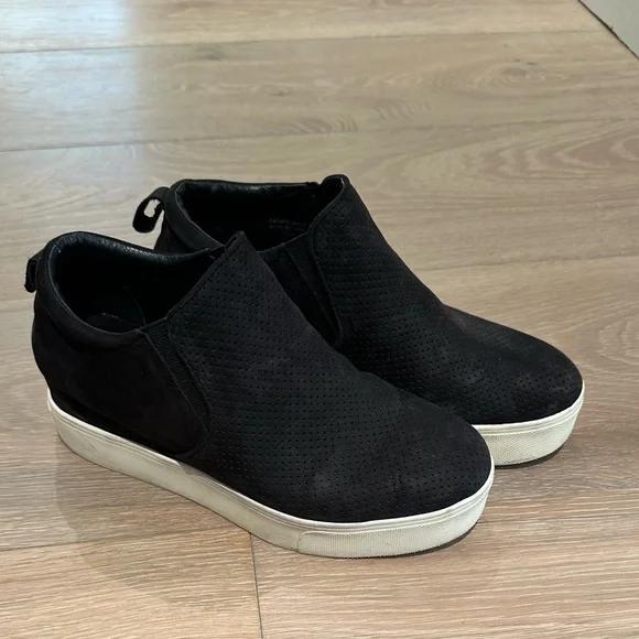 J Slides NYC Gia slip on platform sneaker bootie black - Picture 4 of 6